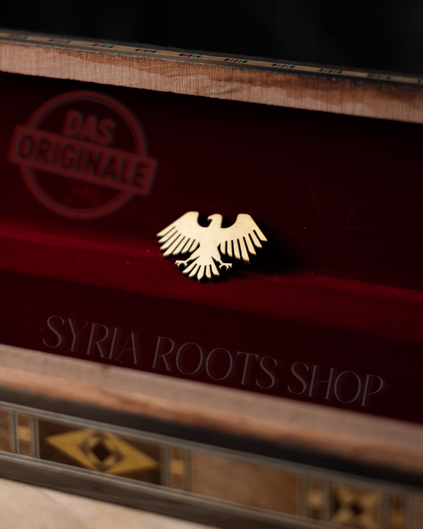 Anstecknadel - العقاب السوري - Pinnadel - Syrischer Adler
